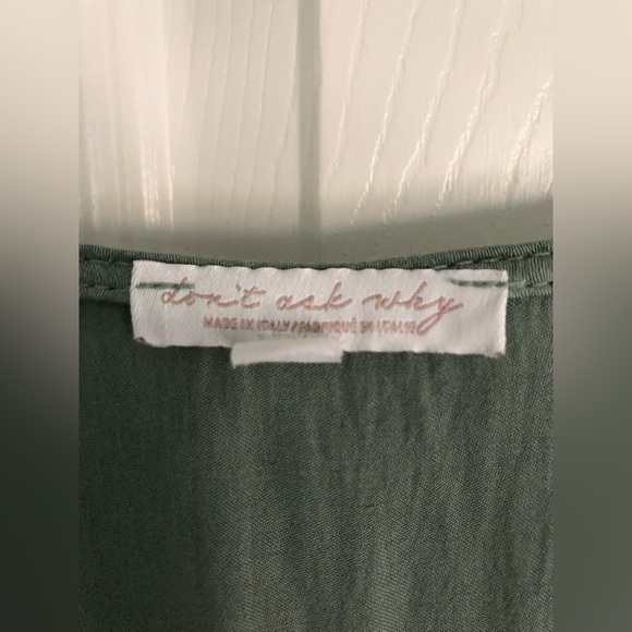 Sage Sinched Waist Top - Picture 2 of 2